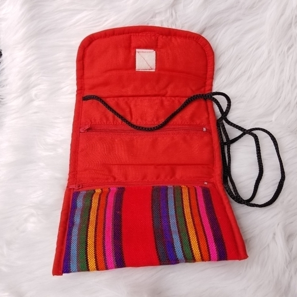 Belize Wallet Purse Striped‎ Multi-Colored - Picture 4 of 6